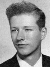 High school portrait of Jay Montgomery